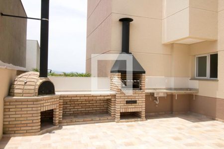 Área comum - Churrasqueira de apartamento para alugar com 2 quartos, 55m² em Vila Suíça, Santo André