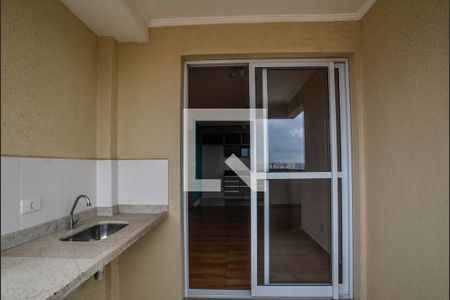 Varanda da Sala de apartamento para alugar com 2 quartos, 55m² em Vila Suíça, Santo André