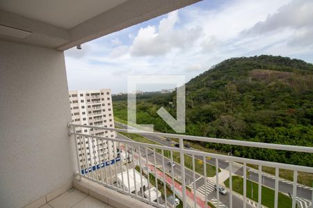 Varanda da Sala de apartamento para alugar com 3 quartos, 55m² em Barra da Tijuca, Rio de Janeiro