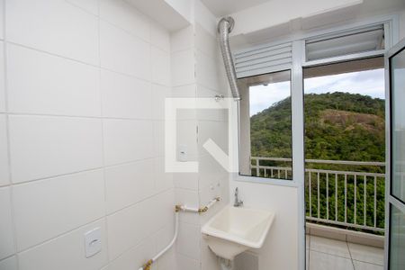Área de Serviço de apartamento para alugar com 3 quartos, 55m² em Barra da Tijuca, Rio de Janeiro