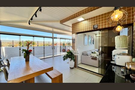 Terraço de apartamento à venda com 3 quartos, 180m² em Castelo, Belo Horizonte