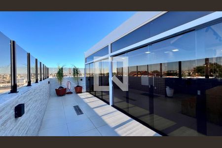 Terraço de apartamento à venda com 3 quartos, 180m² em Castelo, Belo Horizonte