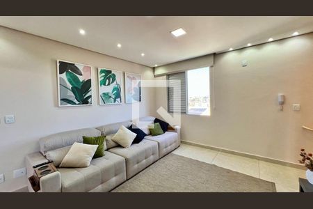 Sala 2 de apartamento à venda com 3 quartos, 180m² em Castelo, Belo Horizonte