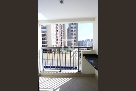 Varanda da Sala de apartamento para alugar com 2 quartos, 56m² em Vila Andrade, São Paulo