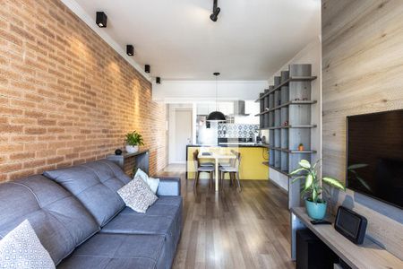 Sala de apartamento para alugar com 2 quartos, 65m² em Vila Romana, São Paulo