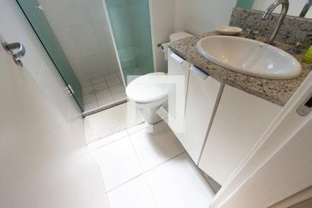 Banheiro Social de apartamento para alugar com 2 quartos, 65m² em Vila Romana, São Paulo