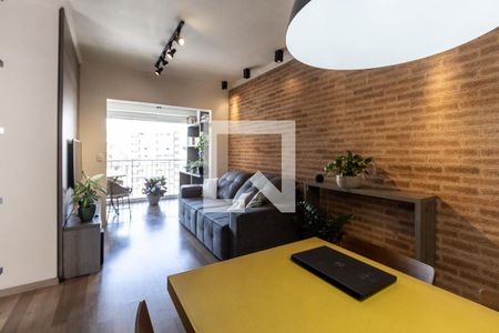 Sala de apartamento para alugar com 2 quartos, 65m² em Vila Romana, São Paulo