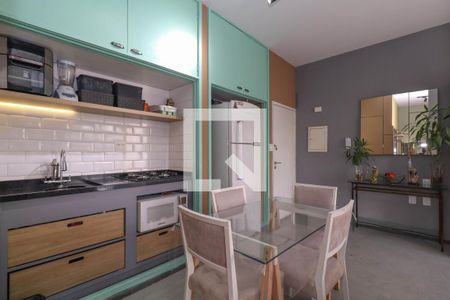 Sala/Cozinha de apartamento à venda com 1 quarto, 51m² em Pinheiros, São Paulo