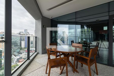 Área comum de apartamento à venda com 1 quarto, 42m² em Vila Olímpia, São Paulo