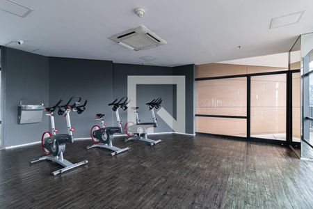 Área comum - Academia de apartamento à venda com 1 quarto, 42m² em Vila Olímpia, São Paulo