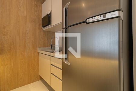 Cozinha de apartamento à venda com 1 quarto, 42m² em Vila Olímpia, São Paulo