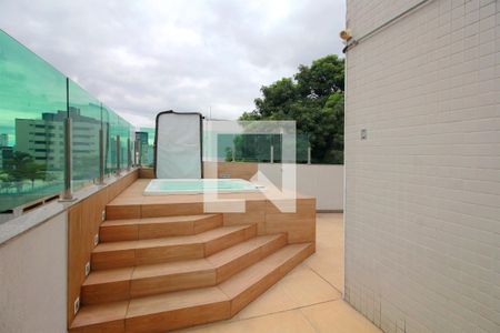 Varanda da Sala de apartamento à venda com 2 quartos, 166m² em Serra, Belo Horizonte
