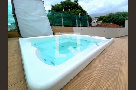 Varanda da Sala de apartamento à venda com 2 quartos, 166m² em Serra, Belo Horizonte