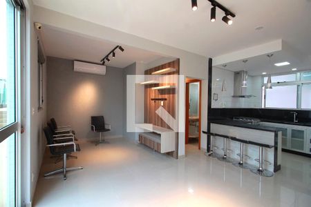 Sala de apartamento à venda com 2 quartos, 166m² em Serra, Belo Horizonte