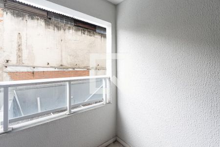 Varanda da Sala/Cozinha de apartamento para alugar com 2 quartos, 33m² em Lapa, São Paulo