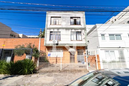 Fachada de kitnet/studio para alugar com 1 quarto, 40m² em Menino Deus, Porto Alegre