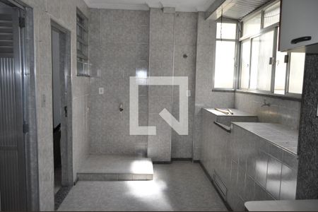 Área de Serviço de apartamento à venda com 4 quartos, 120m² em Jacaré, Rio de Janeiro