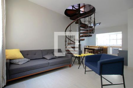 Sala de apartamento para alugar com 4 quartos, 191m² em Sion, Belo Horizonte