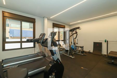Área comum - Academia de apartamento à venda com 2 quartos, 121m² em Petrópolis, Porto Alegre