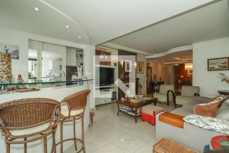 Sala de apartamento à venda com 2 quartos, 121m² em Petrópolis, Porto Alegre