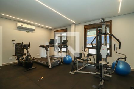Área comum - Academia de apartamento à venda com 2 quartos, 121m² em Petrópolis, Porto Alegre