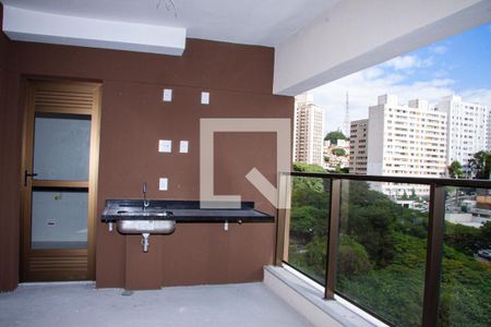 Varanda da Sala de apartamento à venda com 3 quartos, 144m² em Perdizes, São Paulo