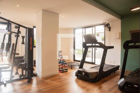 Área comum - Academia de apartamento para alugar com 2 quartos, 46m² em Vila da Saúde, São Paulo