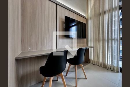 Sala de kitnet/studio para alugar com 1 quarto, 25m² em Jardim das Acacias, São Paulo