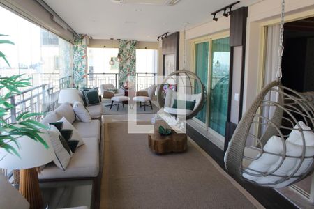 Varanda gourmet de apartamento à venda com 4 quartos, 256m² em Santana, São Paulo