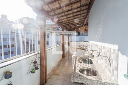 Cobertura/Área de Serviço de apartamento à venda com 4 quartos, 120m² em Fernão Dias, Belo Horizonte