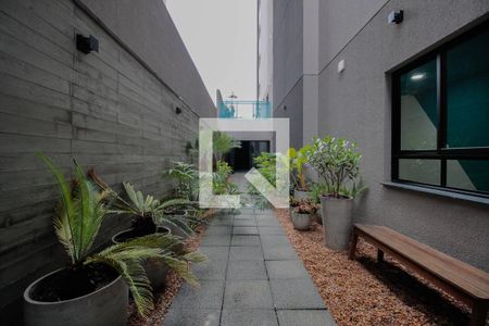 Área comum de kitnet/studio para alugar com 1 quarto, 27m² em Pinheiros, São Paulo