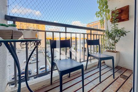 Varanda da Sala de apartamento à venda com 3 quartos, 65m² em Ipiranga, São Paulo