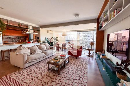 Sala de apartamento para alugar com 2 quartos, 121m² em Jardim Paulistano, São Paulo