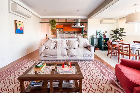 Sala de apartamento para alugar com 2 quartos, 121m² em Jardim Paulistano, São Paulo