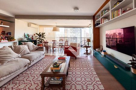Sala de apartamento para alugar com 2 quartos, 121m² em Jardim Paulistano, São Paulo