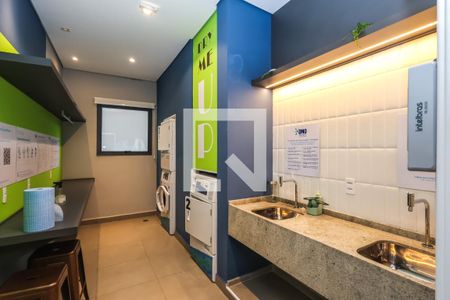 Área comum - Lavanderia de kitnet/studio à venda com 1 quarto, 39m² em Ipiranga, São Paulo
