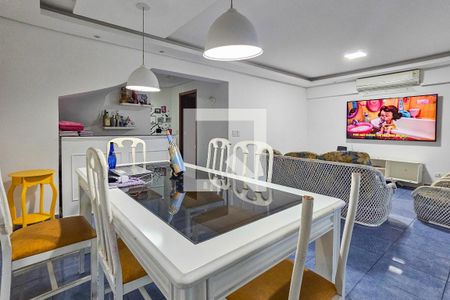 Sala de apartamento para alugar com 3 quartos, 147m² em Balneario Cidade Atlantica, Guarujá