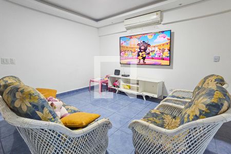 Sala de apartamento para alugar com 3 quartos, 147m² em Balneario Cidade Atlantica, Guarujá