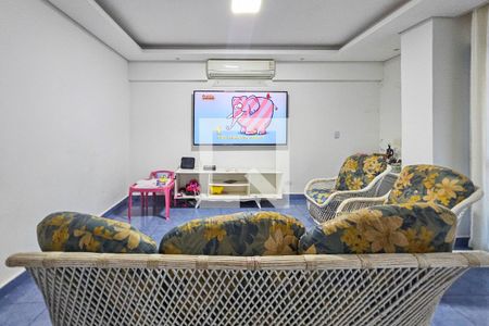 Sala de apartamento para alugar com 3 quartos, 147m² em Balneario Cidade Atlantica, Guarujá