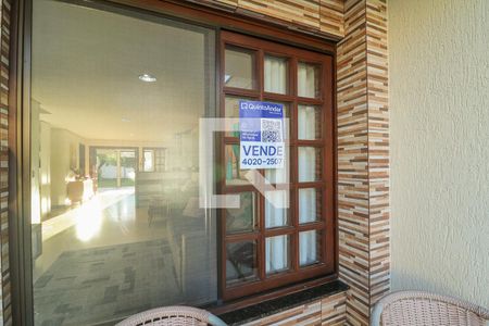 Fachada de casa de condomínio à venda com 3 quartos, 191m² em Passo das Pedras, Porto Alegre