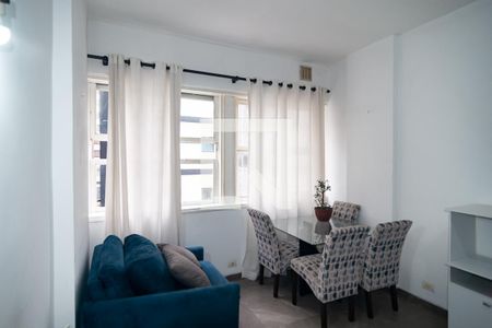 Sala/Cozinha de apartamento à venda com 1 quarto, 35m² em República, São Paulo