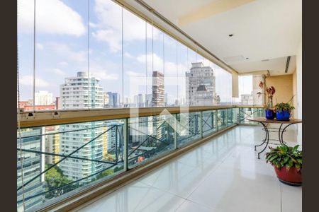 varanda de apartamento à venda com 4 quartos, 465m² em Jardim Paulistano, São Paulo