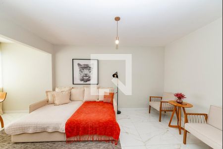 Sala de apartamento à venda com 3 quartos, 101m² em Belvedere, Belo Horizonte