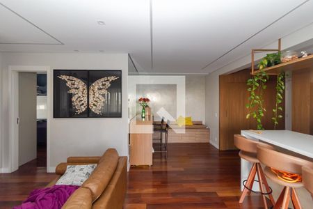Sala de apartamento à venda com 2 quartos, 89m² em Vila Independencia, São Paulo