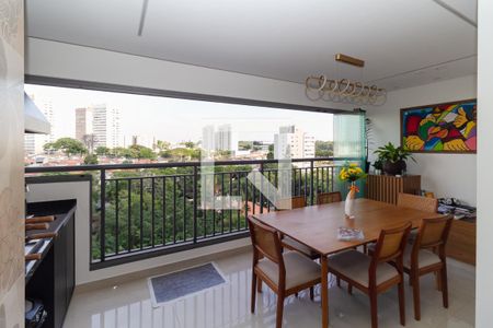 Varanda gourmet de apartamento à venda com 2 quartos, 89m² em Vila Independencia, São Paulo