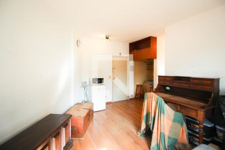 Sala de apartamento à venda com 1 quarto, 37m² em Indianópolis, São Paulo