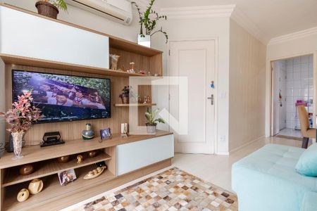 Sala de apartamento à venda com 3 quartos, 84m² em Campo Belo, São Paulo