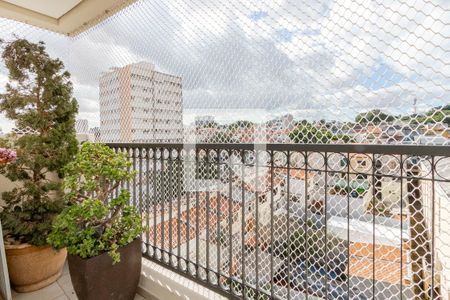 Varanda da Sala de apartamento à venda com 3 quartos, 84m² em Campo Belo, São Paulo