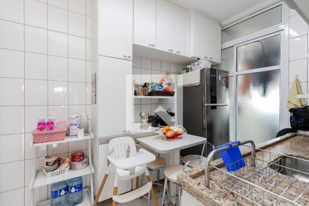 Cozinha de apartamento à venda com 3 quartos, 84m² em Campo Belo, São Paulo