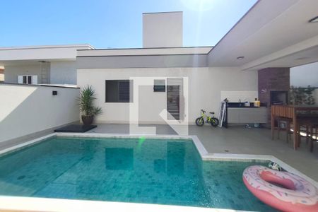 Quintal - Piscina de casa de condomínio à venda com 3 quartos, 200m² em Swiss Park, Campinas